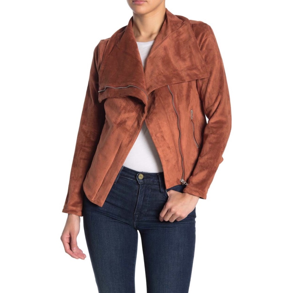 Blank NYC Faux Suede Jacket